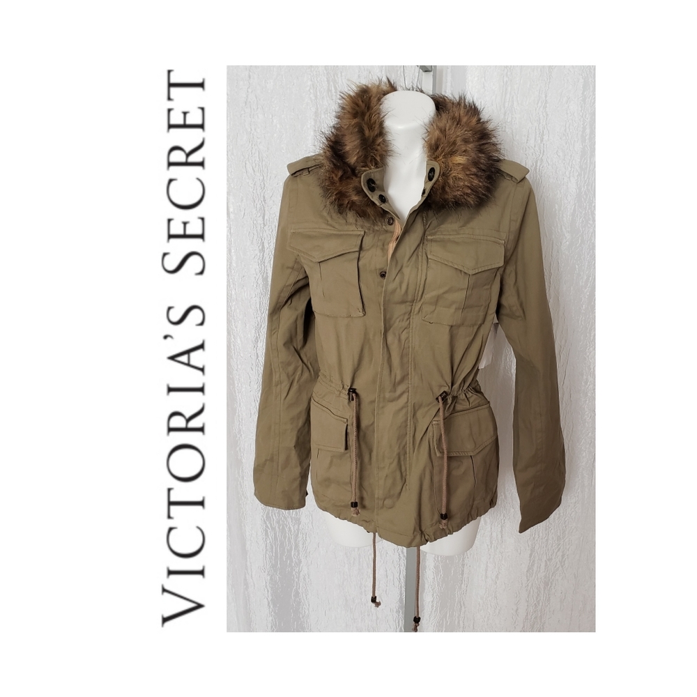 Victoria's Secret Parka Coat Sz M NWOT